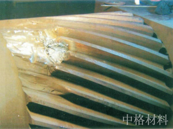 礦山機械大型齒輪修復(fù)前